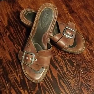 Born slide on sandals